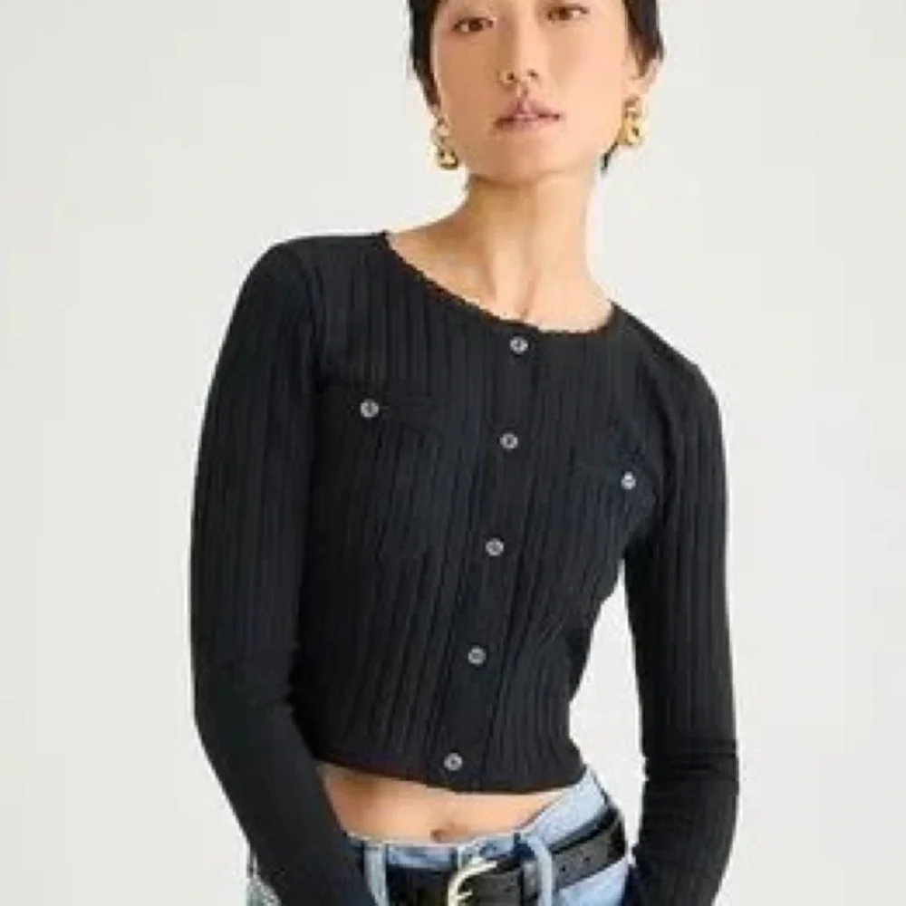 J. Crew Pointelle cardigan